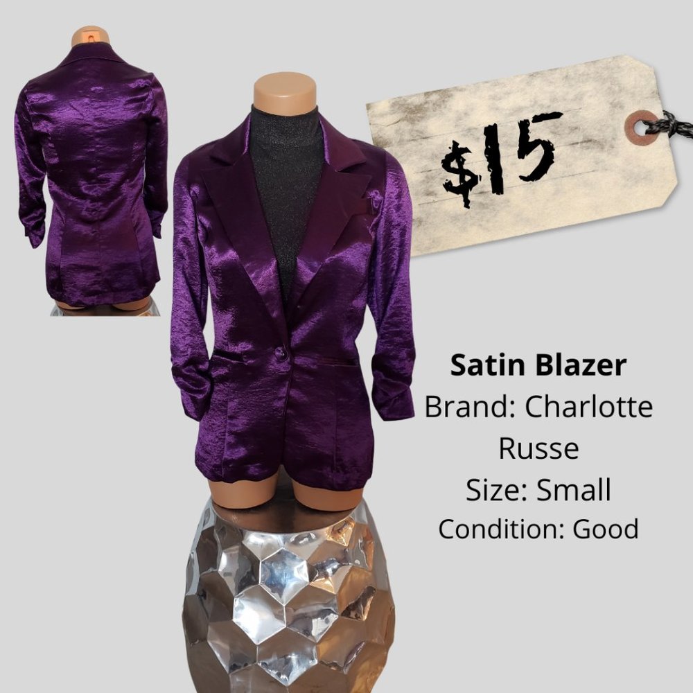 Purple Blazer